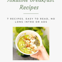 A Week of Vegan/Alkaline Breakfast Recipes