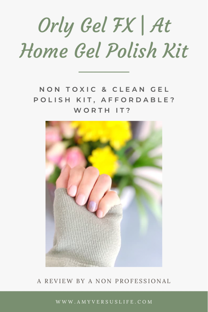 Orly Gel Fx (vegan, non toxic, cruelty free) gel nail polish review.
